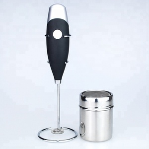 Outils électroniques à café en plastique, appareils de cuisine, <span class=keywords><strong>pichet</strong></span> à mousse de <span class=keywords><strong>lait</strong></span> en acier inoxydable 304, 2 piles AA (non incluses) - Product Image 4