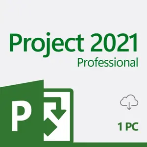 Authentique Project Professional 2021 Edition Licence de clé numérique 100% Projet de clé d'activation en ligne 2021 Envoyer par Ali Chat ou Email