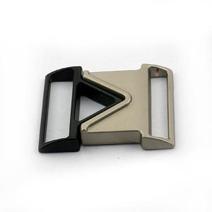 Hebilla de liberación lateral de aleación de zinc, color plateado mate, para bolsos, resistente al desgaste, duradera, K535 - Product Image 5