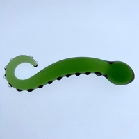 Dildo en cristal style hippocampe, point G, clitoris, anal, crochet anal, plug anal, jouets sexuels pour adultes, masturbation