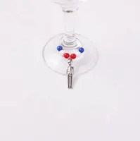 Wine Charms Charm EU Style Magnetic Wine Glass Charms Wine Glass Charm Rings Beads