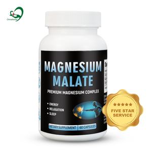 Cápsulas de Citrato de Magnesio de Chinaherbs, Suplemento Herbal Personalizado OEM, Cápsulas de Polvo de Magnesio Puro Natural, Suplemento Dietético Natural - Product Image 1