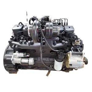 6BTAA5.9L 359ci Dieselmotor Montage Met Zeewater Pomp Warmtewisselaar 6BTA5.9 Voor Graafmachine PC56-7