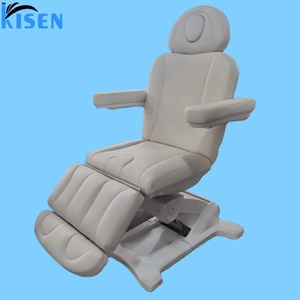 Kisen Cosmetology Furniture PVC 3 Motor Reclining Electric Aesthetic Spa <b>Bed</b> & Chair Adjustable Features High-Density <b>Sponge</b> - Product Image 2