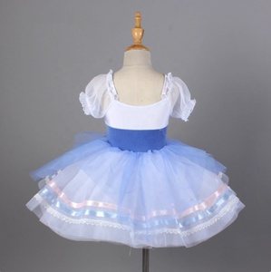 Disfraces de <span class=keywords><strong>Ballet</strong></span> para niños Tutú de tul <span class=keywords><strong>Ropa</strong></span> de actuación de baile para jardín de infantes Tutú de princesa para <span class=keywords><strong>niñas</strong></span> - Product Image 3