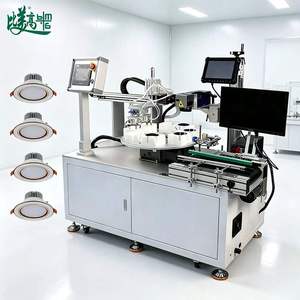 Máquina de marcado láser de fibra con cámara CCD, detección de tipo de plástico, brazo robótico, mesa giratoria, cubierta de lámpara LED de plástico, IA permanente - Product Image 3