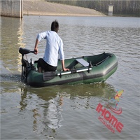 Bateau de pêche gonflable en caoutchouc, 2m, pour voile d'eau, épaisseur 0.7mm, pvc, avec pont d'air pour lac