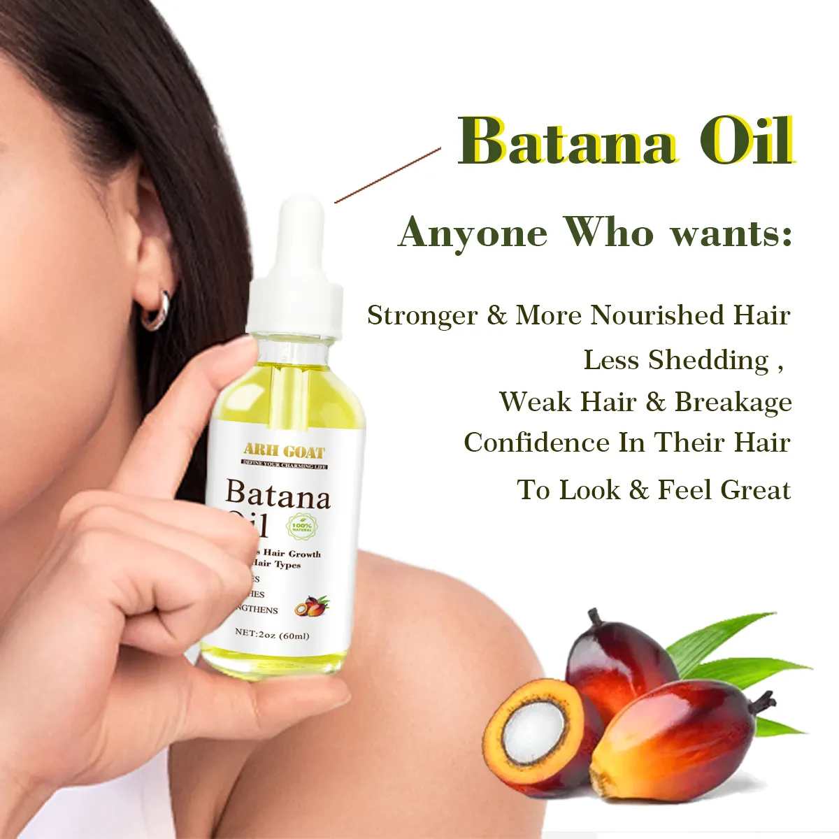 Wholesale Private Label Natural Batana Oil for Hair Repair Create Your own 100% Natural Batana Oil Brand for Hair Growth