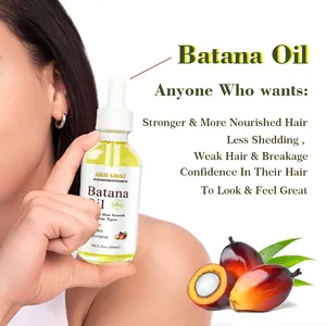 批发自有品牌天然巴塔纳油用于头发修复创建您自己的100% 天然巴塔纳油品牌用于头发生长