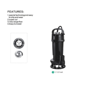 <span class=keywords><strong>Pompe</strong></span> submersible <span class=keywords><strong>solaire</strong></span> DC48/60/72V pour eaux usées, haute performance, hauteur <span class=keywords><strong>de</strong></span> refoulement 8m, 550W, DN40, pour drainage des eaux <span class=keywords><strong>de</strong></span> <span class=keywords><strong>pluie</strong></span> - Approvisionnement en gros usine - Product Image 2