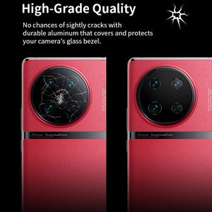 Protector de pantalla de lente de aleación de aluminio para cámara Vivo X90 Matel Protector de pantalla de cubierta completa para X90 Pro + - Product Image 2