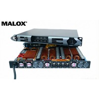 Amplificateur de puissance professionnel 1U 4 canaux classe D DA17K4 4x1800W 8ohm, amplificateur audio numérique pour système sonore