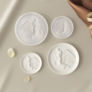 Multi-Style New Design Ins Angel Gypsum Silicone Mold DIY Aromatherapy Candle Diffuser Stone Decoration Home Dec Drop <strong>Cake</strong> <strong>Tools</strong>