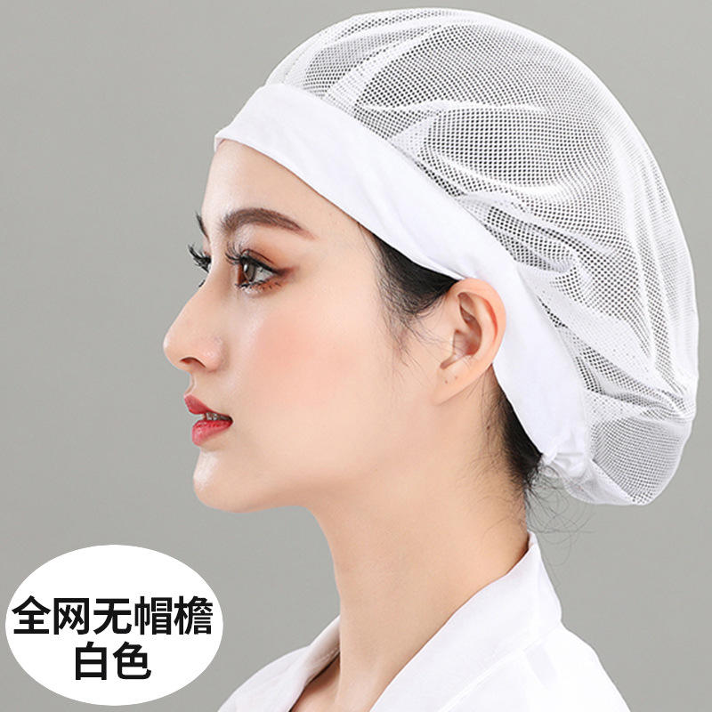 ปีกหมวกสีขาวไม่มีหมวกทั้งเครือข่าย