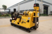 Foreuses géologiques hydrauliques portables de type chenille montées sur remorque CE Support XY-1A 200m 50m pour forage de puits d'eau