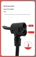 Pompe à vélo manuelle, gonfleur de pneus, pompe à air pour vélo