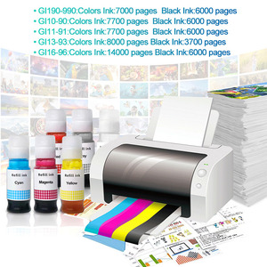 Tinta de Recarga Goosam de 6 Colores Gi63 Gi53 Gi 13 23 43 53 63 73 83 93 para Impresoras Canon G570 G550 G510 <span class=keywords><strong>G610</strong></span> G620 G640 G540 - Product Image 2
