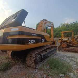 Excavatrice sur chenilles Caterpillar 330BL d'occasion de qualité supérieure, 33,7 tonnes, bras long, moteur Mitsubishi, stabilité hydraulique, moteur PLC, boîte de vitesses - Product Image 4