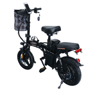 Mini Bicicleta Eléctrica para Adultos SPEED-GC1, 48V 400W, Batería de Litio de 12Ah, Motor Trasero sin Escobillas de 14 Pulgadas, Cuadro Plegable de Acero - Product Image 3