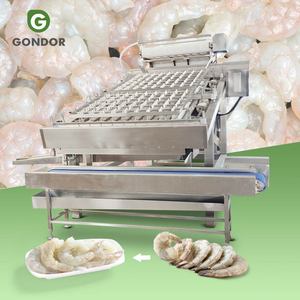 Devein and Shell Automatic Process Sheller Electric Dehead Prawn Peeler Clean Shrimp Peel Machine for Sale - Product Image 1