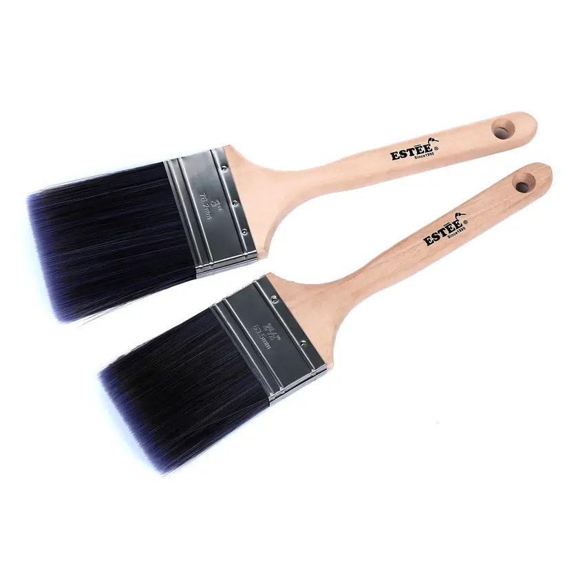 2023 New Product promotional Synthetic Filament bulk paint brushes Decorative tools paint brush wall deco repair painting