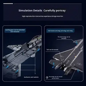 B1186-87 bricolage en plastique jouet combattant 35 Jet 20 <span class=keywords><strong>Su</strong></span>-<span class=keywords><strong>27</strong></span> <span class=keywords><strong>Su</strong></span>-57 hélicoptère modèle blocs de construction ensembles pour enfants combattant Jet modèle - Product Image 3