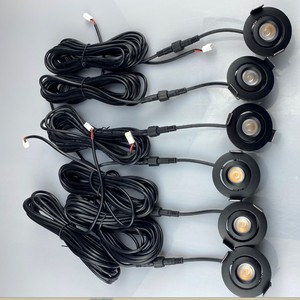 Spot lumineux à luminosité réglable, IP65, Installation facile, Downlight, 12 pièces/ensemble, 3w, 12V, éclairage extérieur/intérieur, véranda, pergolas - Product Image 1