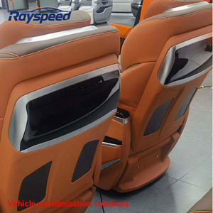 Siège Aero en Cuir et Tissu de Luxe pour Mercedes Vito avec Angle Réglable, Design Imperméable, Marque RS, Couleur Personnalisée - Product Image 3