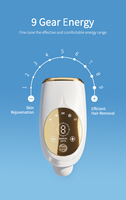 Épilateur IPL portable ALLESILK à point de congélation avec capteur cutané pour aisselles et mains – Traitement rapide à domicile