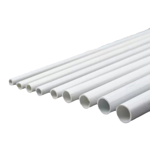 Tubo de PVC ASTM SCH40 de 1/2'', <span class=keywords><strong>4</strong></span> y 6 Pulgadas, Tubería y Accesorios de Agua de Plástico UPVC CPVC, Lista de Precios del Fabricante - Product Image 1