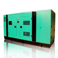 Groupe électrogène diesel triphasé silencieux de haute qualité 300 kW 375 kVA avec moteur SDEC SC13E500D2 pour l'alimentation industrielle
