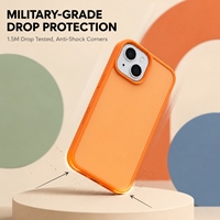 Casing HP Desain Baru Tekstur Kulit Frosted untuk iPhone 18 Pro Max 18 Pro Slim Silky Touch Anti Sidik Jari Tahan Banting