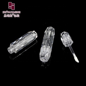 High Quality Newest Stock Wholesale Clear Crystal Unique Transparent Empty Lip Gloss <strong>Tube</strong> - Product Image 4
