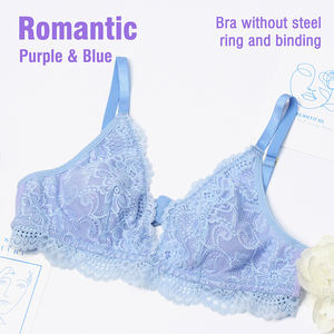 ملابس داخلية نسائية مثيرة من الدانتيل بالجملة من الشركة المصنعة، مقاسات من 32 إلى 38 كوب B، حمالة صدر دانتيل، ملابس داخلية بمقاسات كبيرة مخصصة - Product Image 5