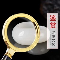 New 10x Foldable Handheld Magnifier Mini Pocket Microscope Reading Magnifying Glass Lens Jewelry Loupe