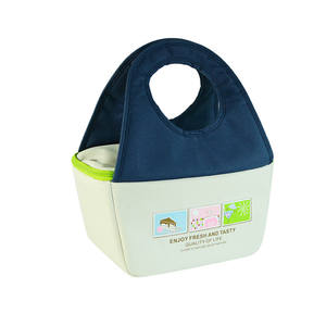 Nouveau style de fabrication, sac à main d'isolation thermique avec logo imprimé sur mesure, les étudiants prennent un sac de boîte à lunch de riz avec un repas plat - Product Image 6