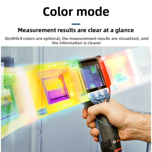Cho Bosch gtc400c nhiệt hình ảnh máy ảnh công nghiệp sưởi ấm sàn phát hiện rò rỉ hồng ngoại man hinh nhiệt và điểm nhiệt kế - Product Image 3