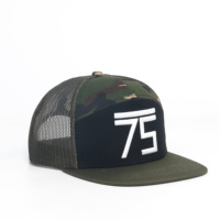 Casquettes trucker 7 panneaux de haute qualité avec patch en cuir pour une qualité supérieure
