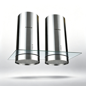 Campana extractora <span class=keywords><strong>de</strong></span> isla, campana extractora <span class=keywords><strong>de</strong></span> <span class=keywords><strong>cocina</strong></span> <span class=keywords><strong>de</strong></span> acero inoxidable <span class=keywords><strong>de</strong></span> <span class=keywords><strong>doble</strong></span> cilindro con control <span class=keywords><strong>de</strong></span> botón para isla <span class=keywords><strong>de</strong></span> <span class=keywords><strong>cocina</strong></span> - Product Image 2