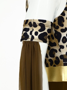 6-16 bambini ragazze preistorico Costume grotta vestito metallico per vestire feste eventi costumi da ballo Performance - Product Image 3