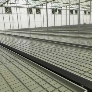 Greenhouse Ebb And Flow Seedbed Rolling Benches of Hydroponic System ebb and flow table