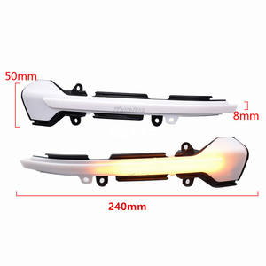 Indicador de espejo Retrovisor lateral de coche para Seat Leon III <span class=keywords><strong>MK3</strong></span> 5F ST FR <span class=keywords><strong>Cupra</strong></span> <span class=keywords><strong>Ibiza</strong></span> MK5 V KJ1 Arona KJ7, luz LED dinámica de señal de giro, 2 uds. - Product Image 3