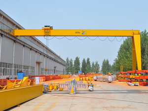 Semi Gantry Hoist 3 Ton 5 Ton 10 Ton For Logistics Center And Storage Yard Heavy Cargo Work With FEM Duty Rating System - Product Image 6
