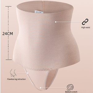 Tangas Moldeadoras de Cintura Alta para Mujer, Transpirables, Cómodas, Elásticas, Ropa Interior, Lencería - Product Image 3