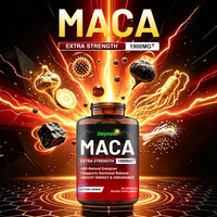 Compléments d'amélioration masculine : Maca Plus pour hommes, capsules énergétiques naturelles à base de racine de Maca, extrait de Ginseng et Ashwagandha pour la vente en gros