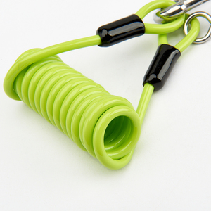 डाइविंग फिशिंग क्लाइंबिंग के लिए त्वरित रिलीज बकल, क्लिप, हुक, कैरबिनर के साथ पेशेवर कस्टम टूल स्प्रिंग कॉइल डोरी - Product Image 2