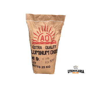 คอรันดัมสีน้ำตาล US25เดียวสำหรับเครื่องพ่นทรายถุง25กก. กรวด60ชิ้น - Product Image 1