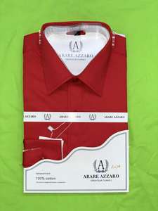 Camisa Formal de Satén para Hombre, Camisa Elegante y Ajustada de Manga Larga para Trabajo y Eventos Sociales, Informal y Transpirable de Talla Grande - Product Image 6