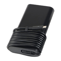 Adaptor Charger Laptop USB C 65W untuk XPS 13 9350 9360 Latitude 5420 XPS 12 9250 LA65NM170 2YKOF Catu Daya Laptop