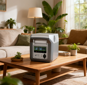 Estación de Energía Portátil de 2000W con Batería LiFePO4, Generador Solar con Arrancador de Emergencia y Linterna para Acampar al Aire Libre y Uso Doméstico - Product Image 4